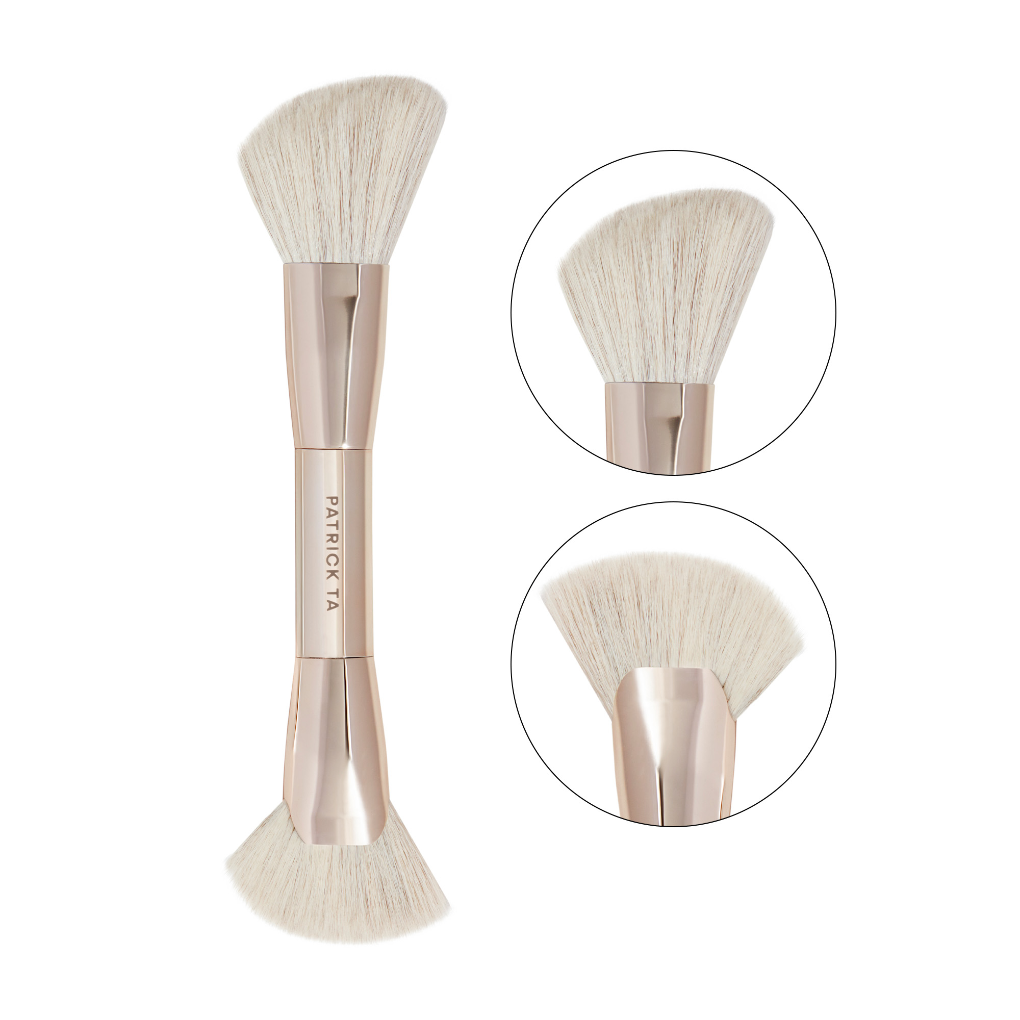 DUAL-ENDED CONTOUR BRUSH (BROCHA DE DOBLE PUNTA PARA CONTORNO)